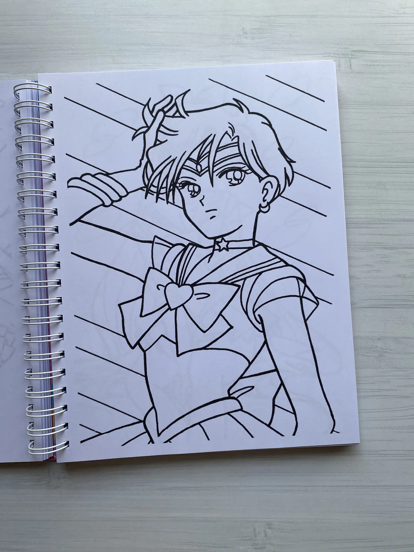 Libro para colorear “Sailor Moon” 7