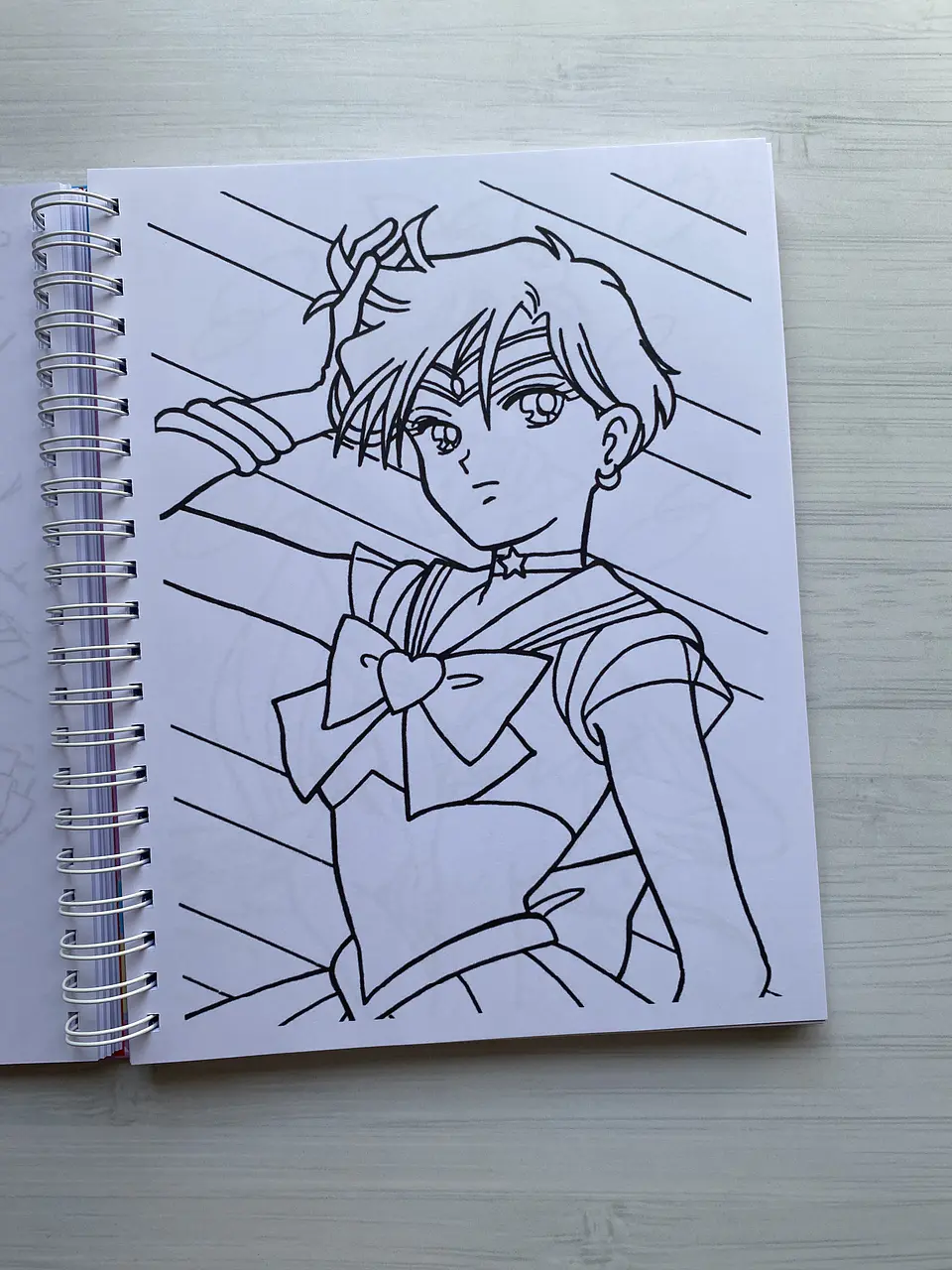 Libro para colorear “Sailor Moon” 7
