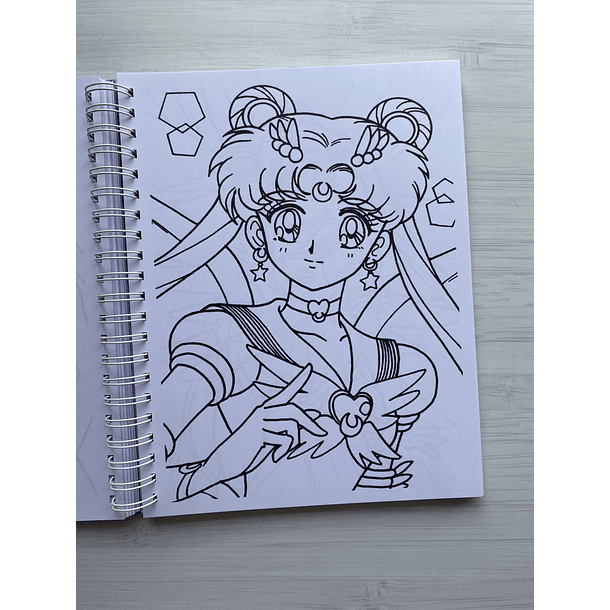 Libro para colorear “Sailor Moon” 8