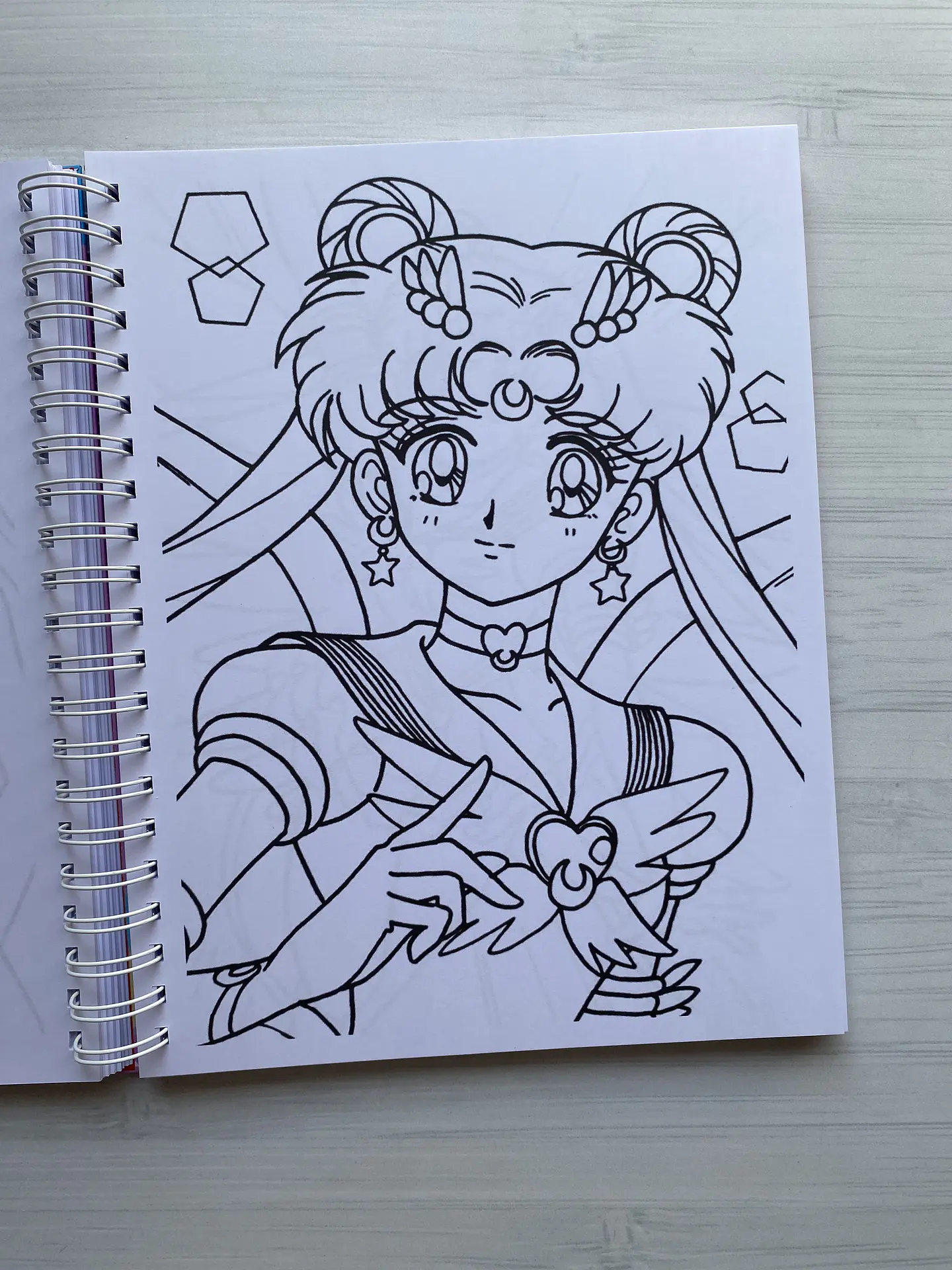 Libro para colorear “Sailor Moon” 8