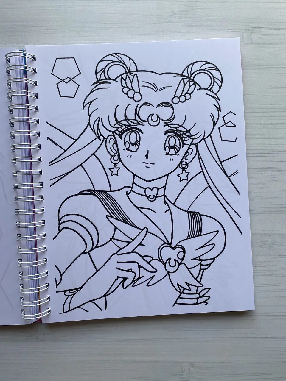 Libro para colorear “Sailor Moon” 8