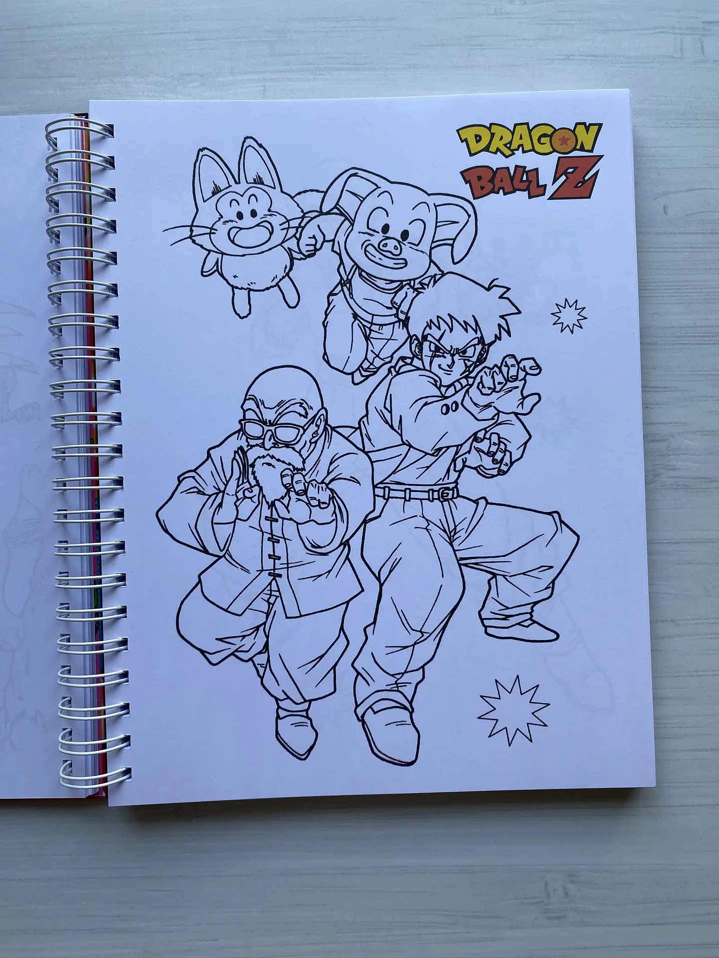 Libro para colorear “Dragon Ball” 3