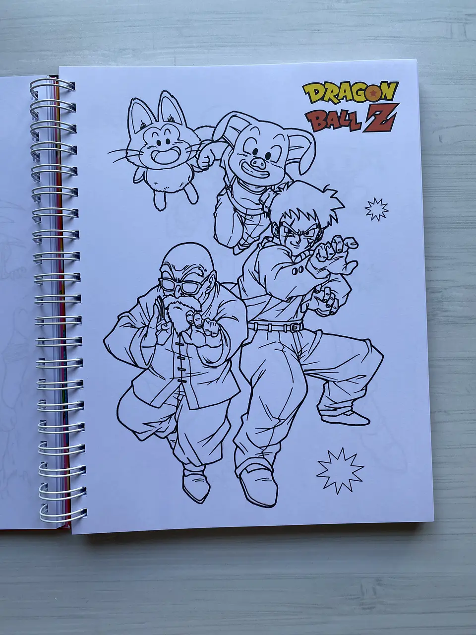 Libro para colorear “Dragon Ball” 3