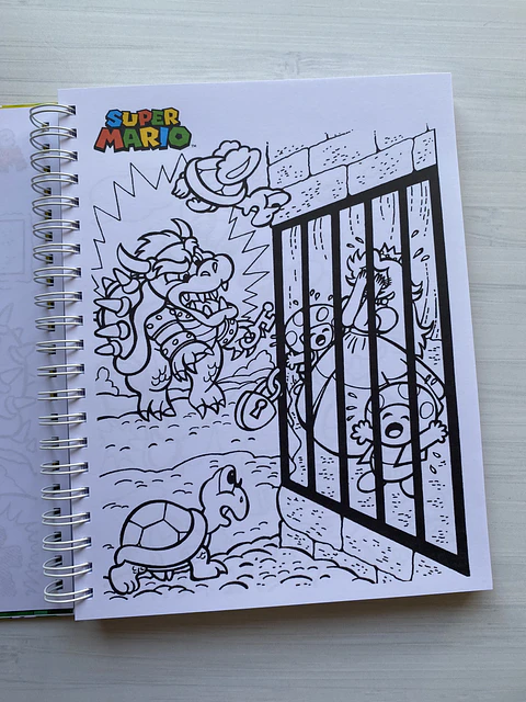 Libro para colorear “Mario Bros”