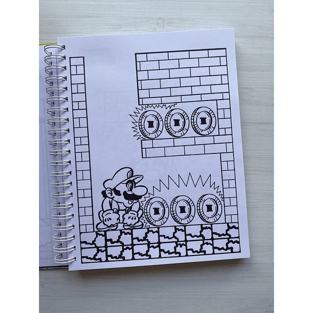 Libro para colorear “Mario Bros” 3