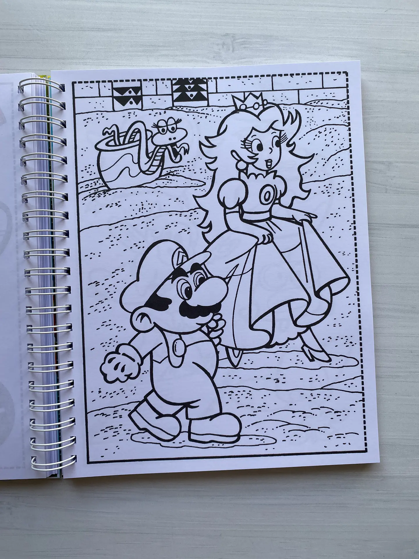 Libro para colorear “Mario Bros” 9