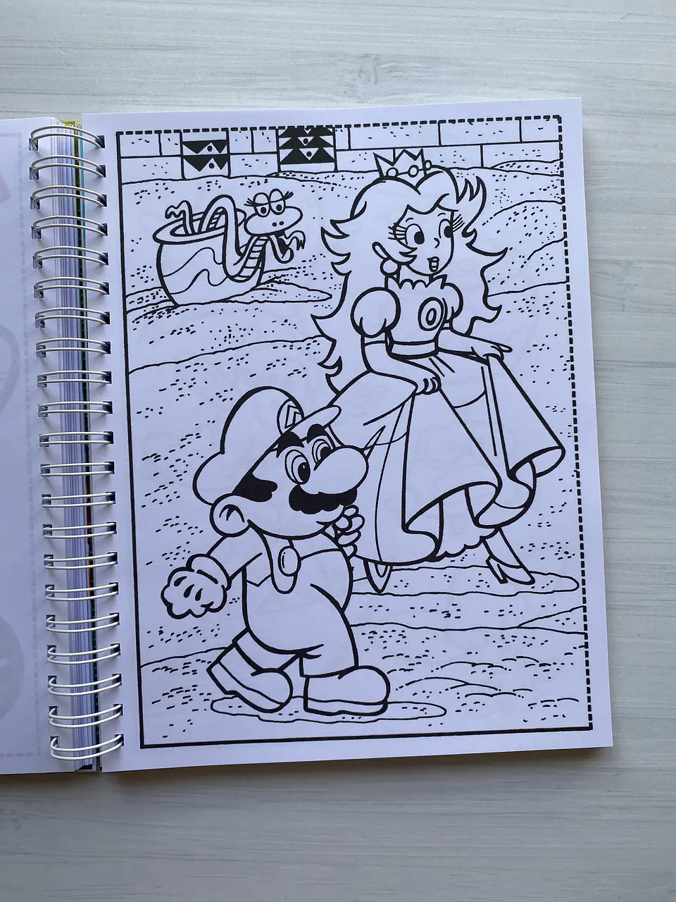 Libro para colorear “Mario Bros” 9