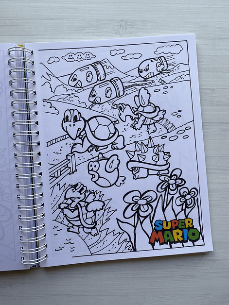 Libro para colorear “Mario Bros” 10