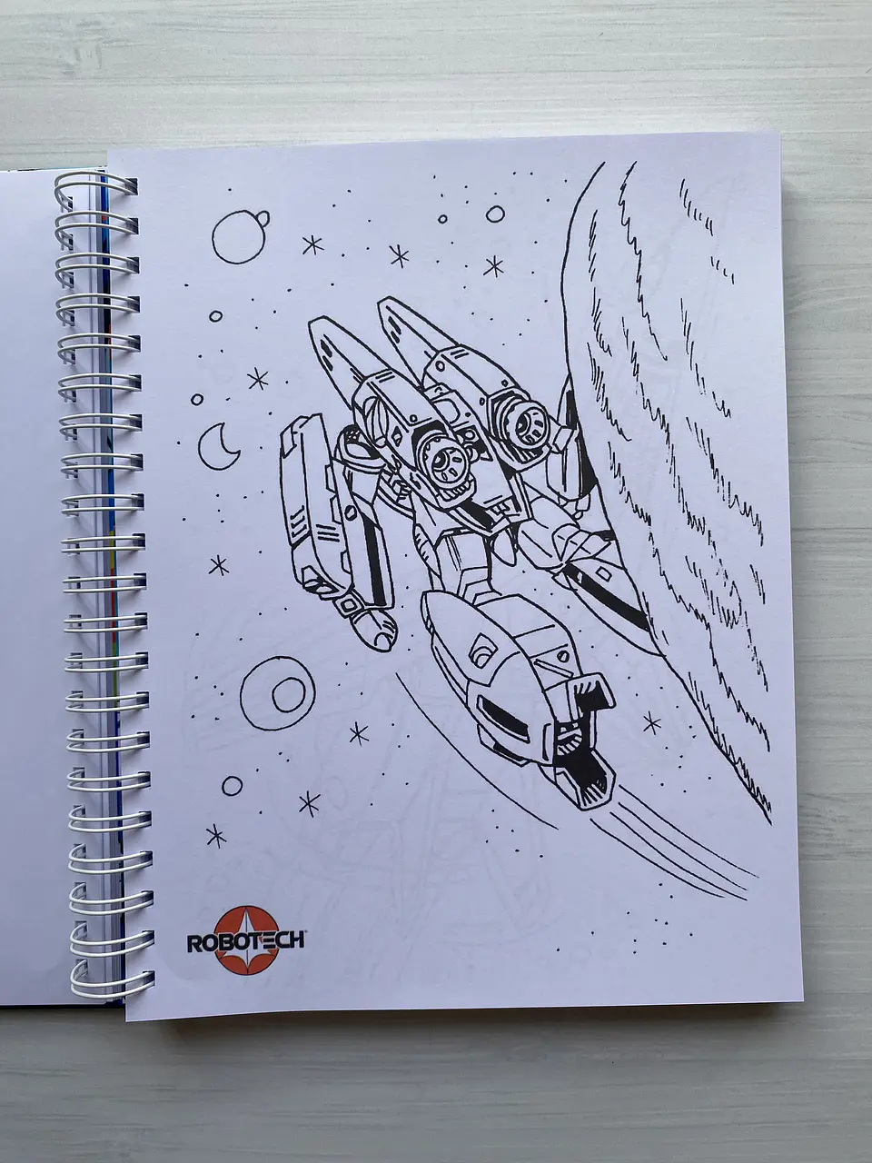 Libro para colorear “Robotech” 3