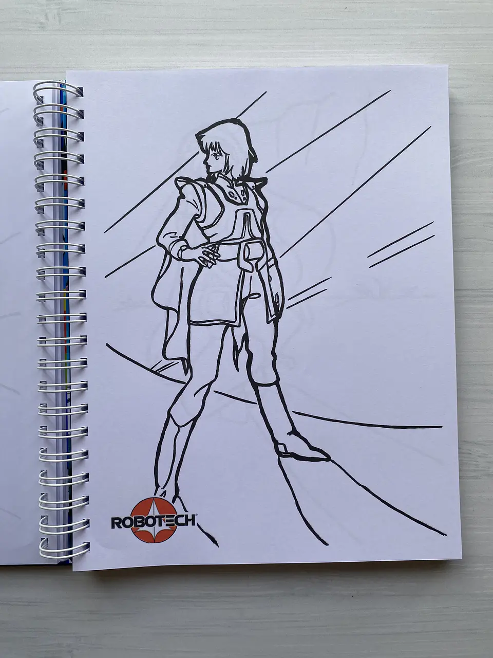 Libro para colorear “Robotech” 4