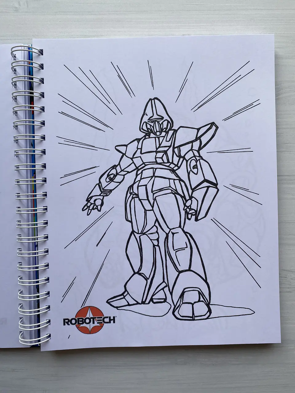 Libro para colorear “Robotech” 5