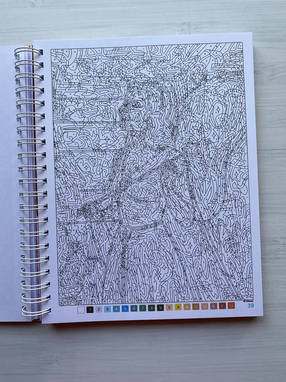 Libro para colorear “Hadas, Brujos y Magos” 3