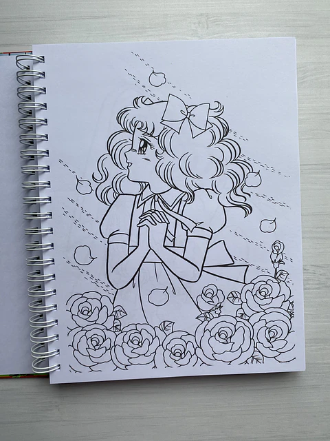 Libro para colorear “Candy Candy”