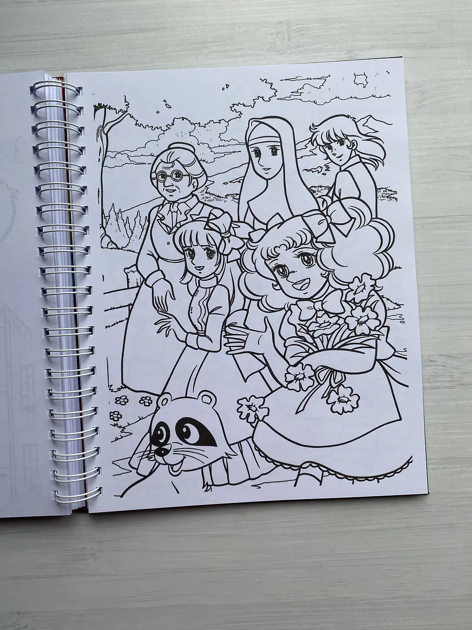 Libro para colorear “Candy Candy” 6
