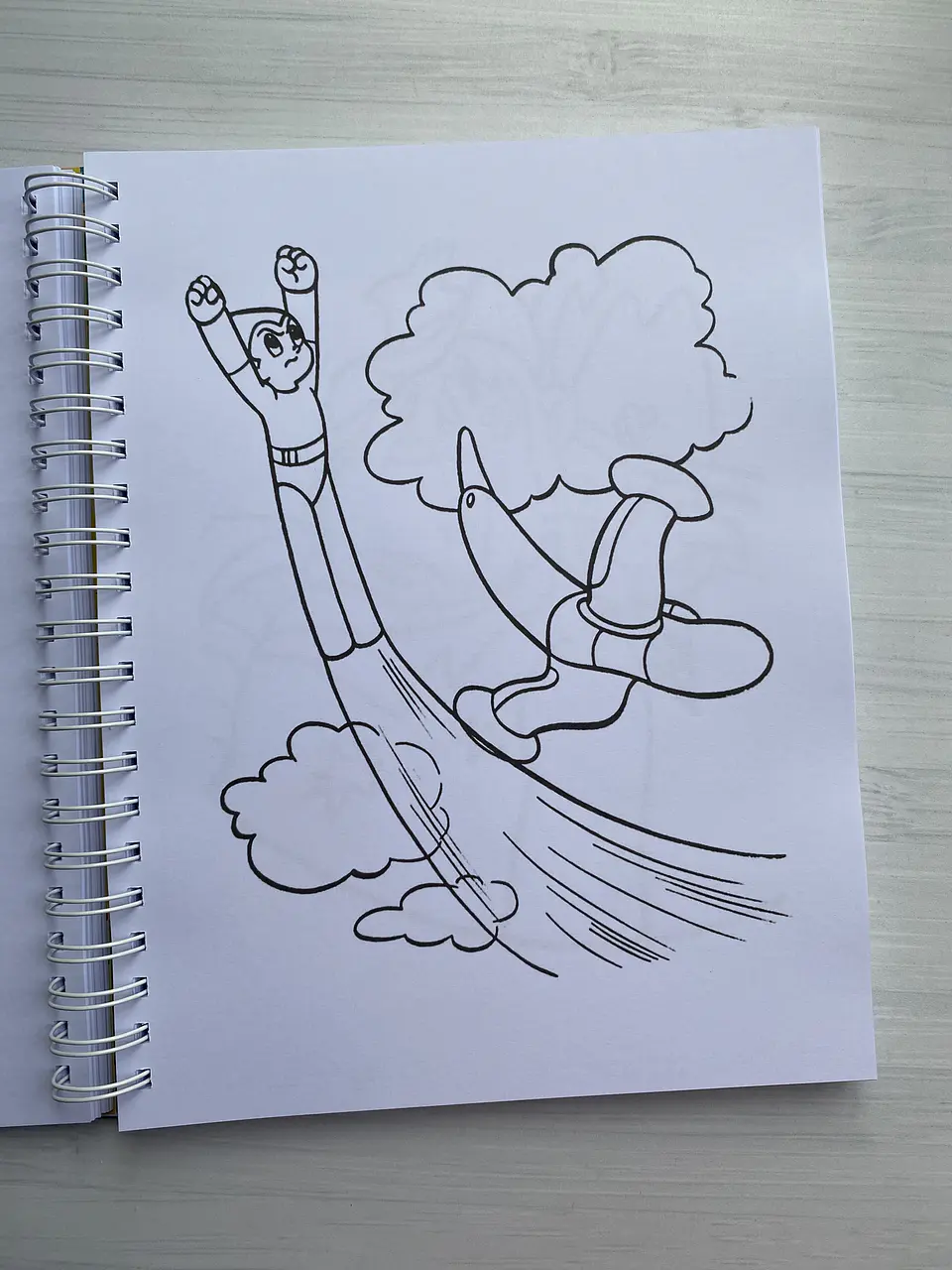 Libro para colorear “Astro Boy” 3