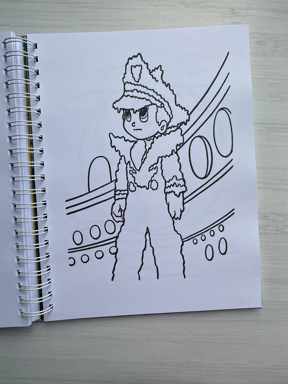 Libro para colorear “Astro Boy” 8