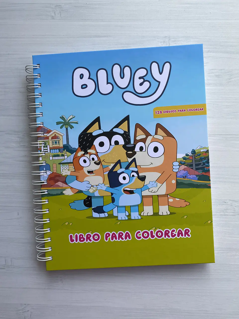 Libro para colorear “Bluey” (100 imágenes) 1