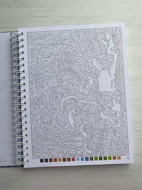 Libro para colorear “Los pitufos”