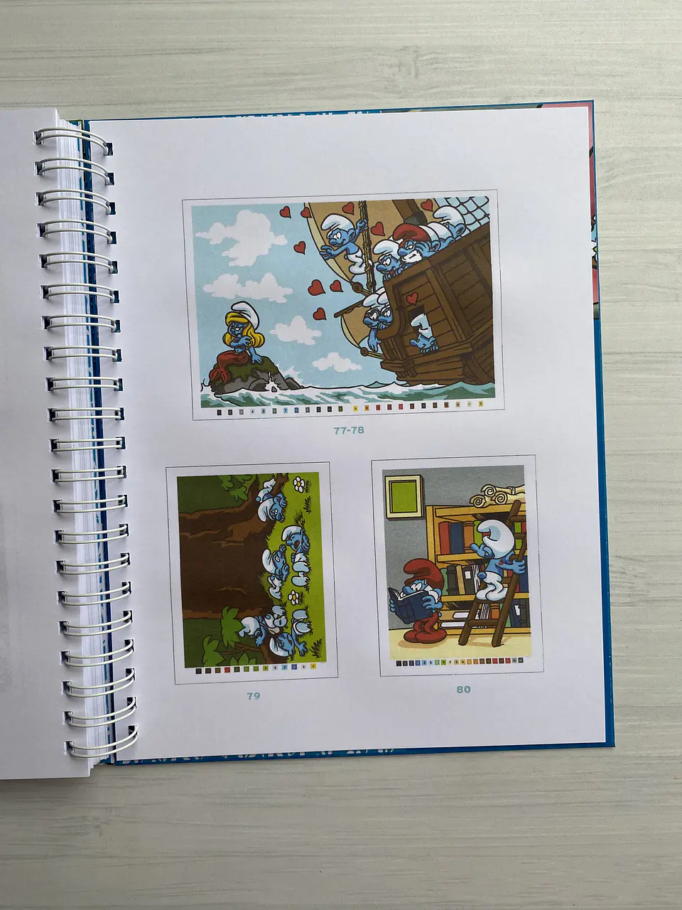 Libro para colorear “Los pitufos” 9
