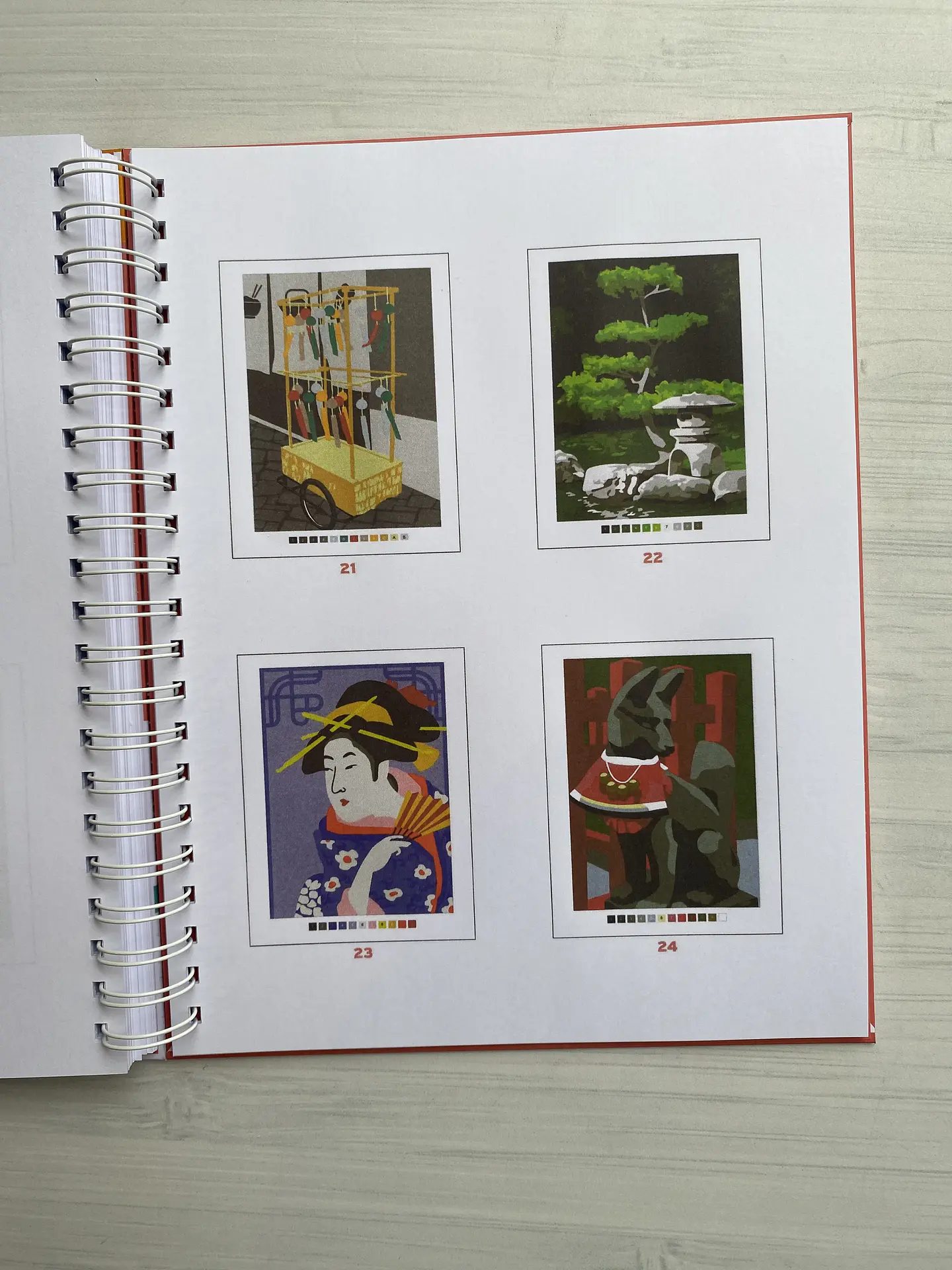 Libro para colorear “Japón” 6