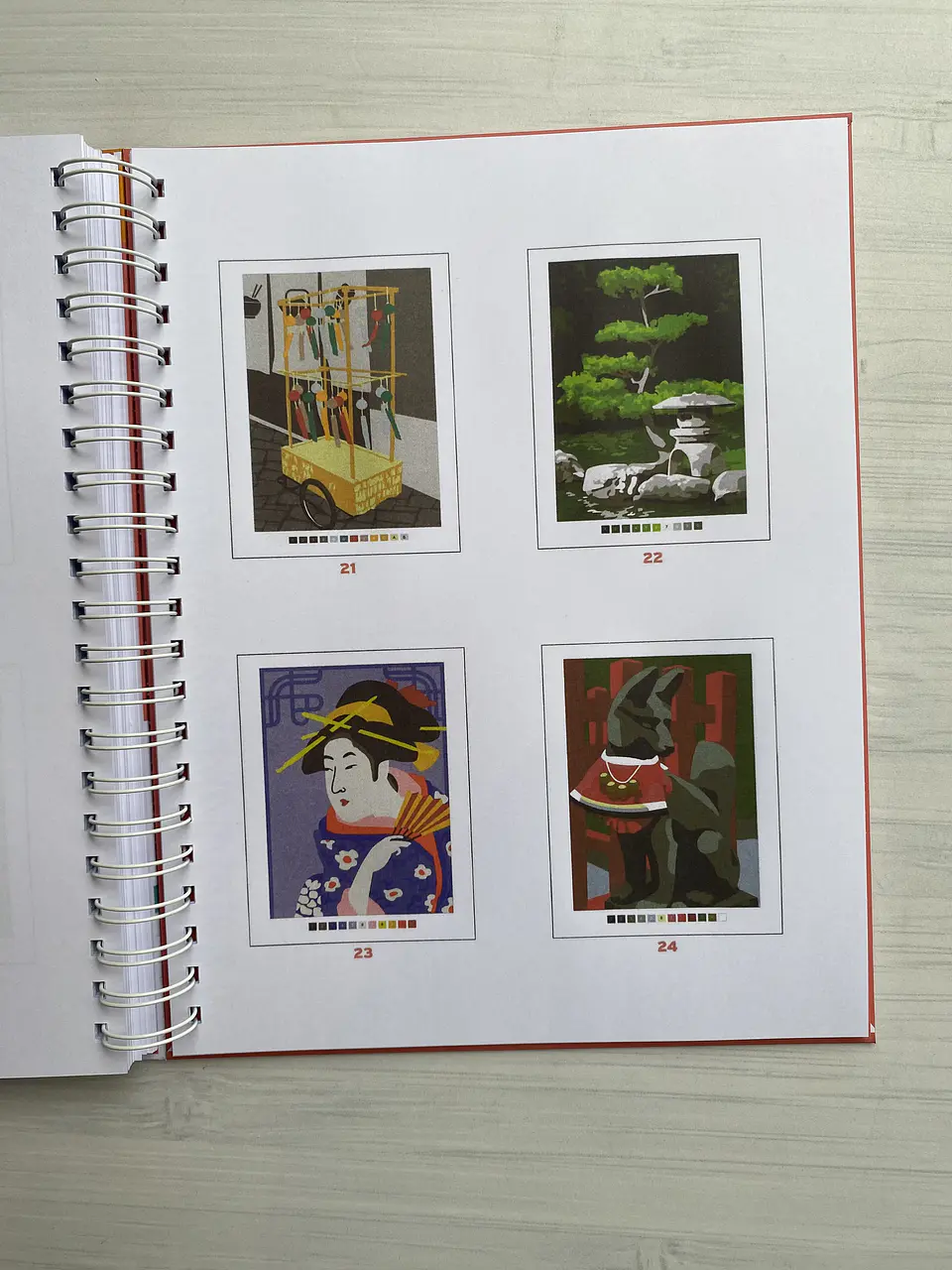 Libro para colorear “Japón” 6