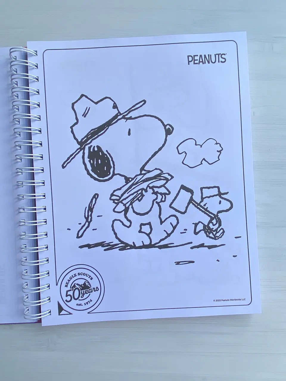 Libro para colorear “Peanuts” 4