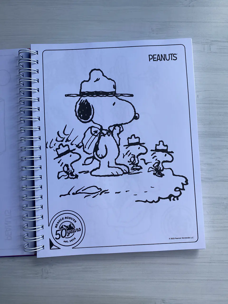 Libro para colorear “Peanuts” 9