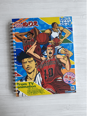 Libro para colorear “Slam Dunk”