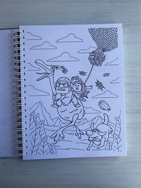 Libro para colorear “UP”
