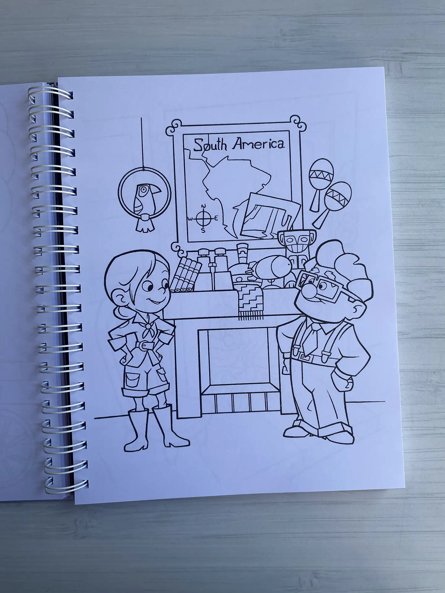 Libro para colorear “UP” 6