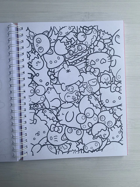 Libro para colorear “Sanrio”