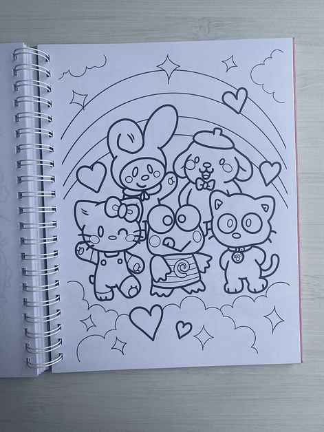 Libro para colorear “Sanrio” 3