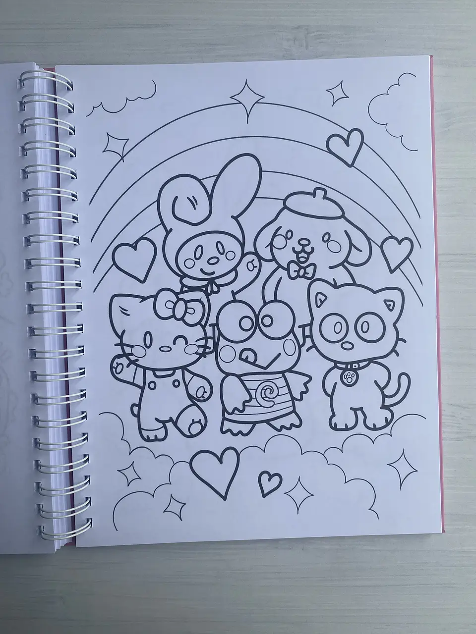 Libro para colorear “Sanrio” 3