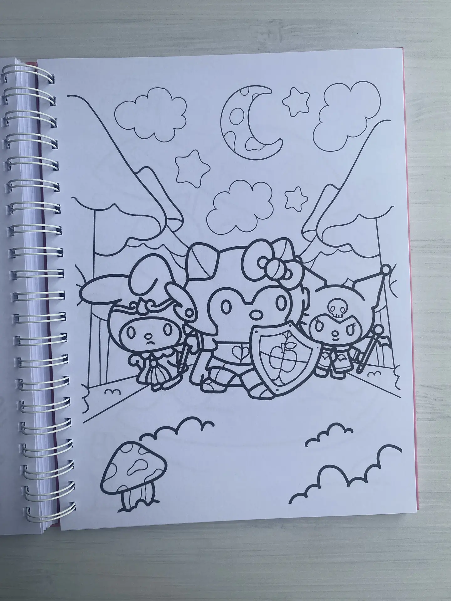 Libro para colorear “Sanrio” 4
