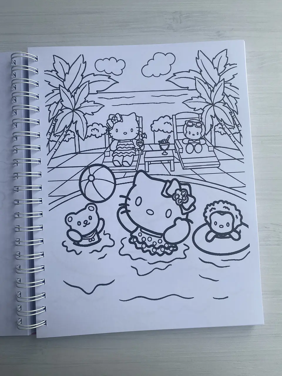 Libro para colorear “Sanrio” 8