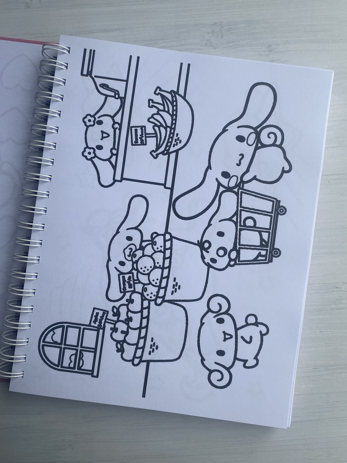 Libro para colorear “Sanrio” 10