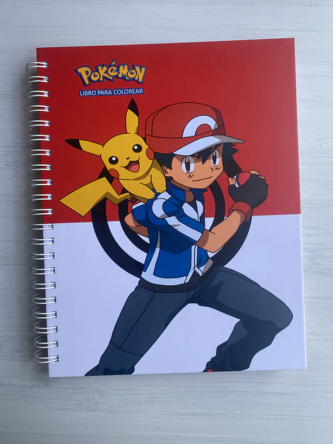 Libro para colorear “Pokémon”