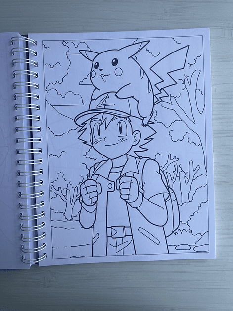 Libro para colorear “Pokémon” 7