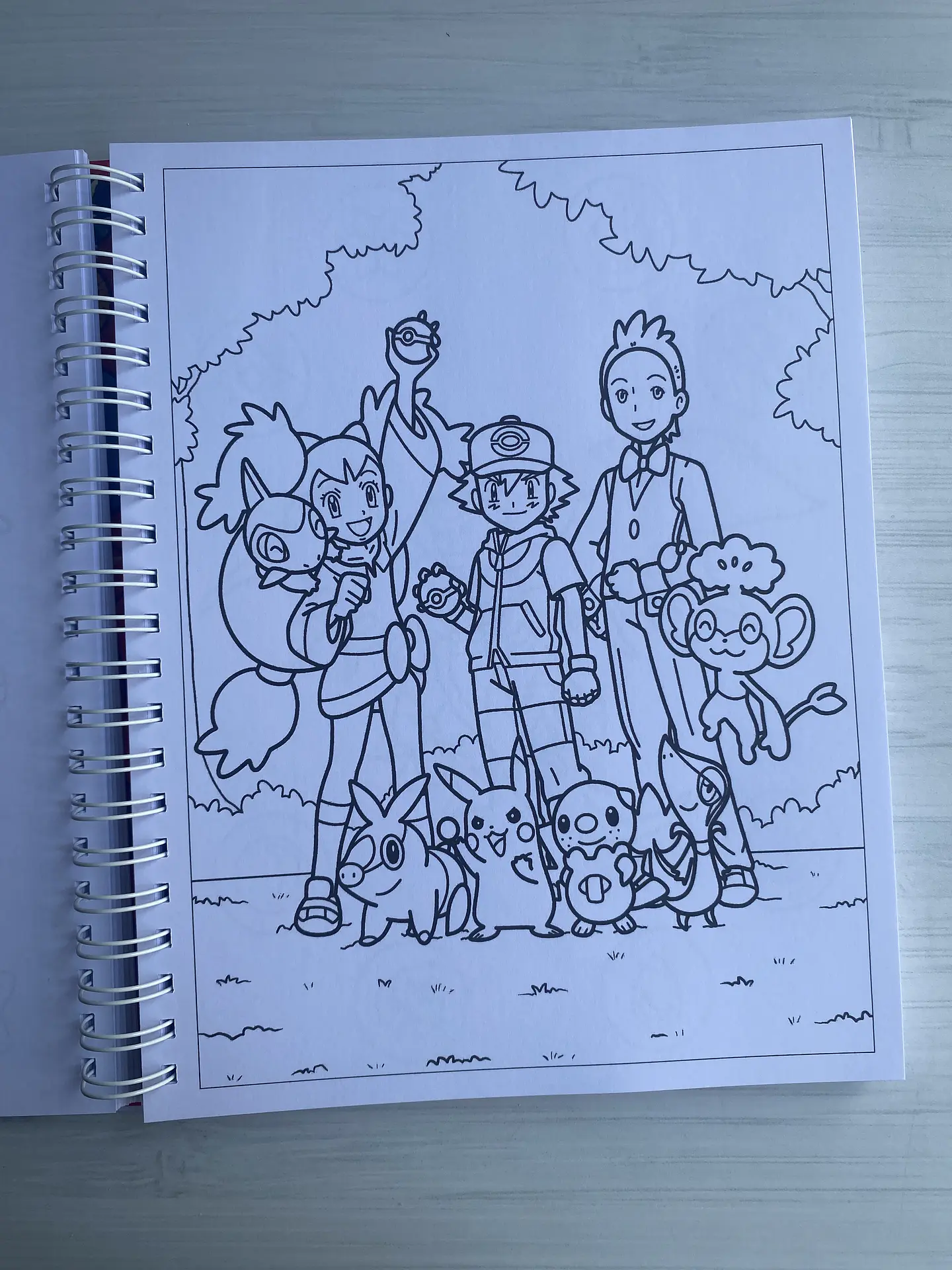 Libro para colorear “Pokémon” 9