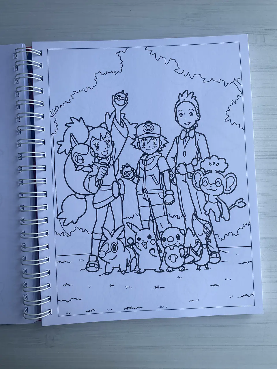 Libro para colorear “Pokémon” 9