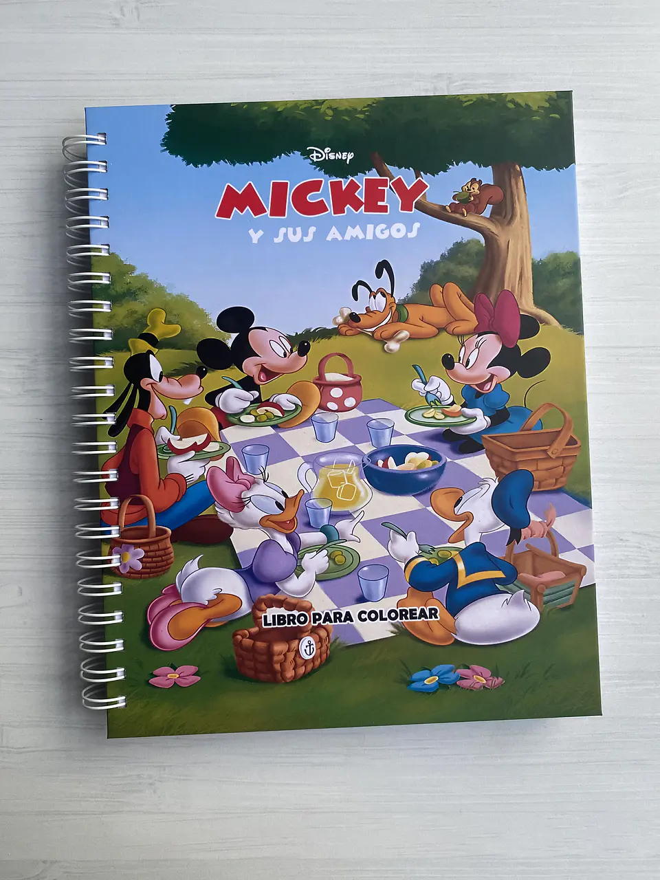 Libro para colorear “Mickey y sus amigos” 1