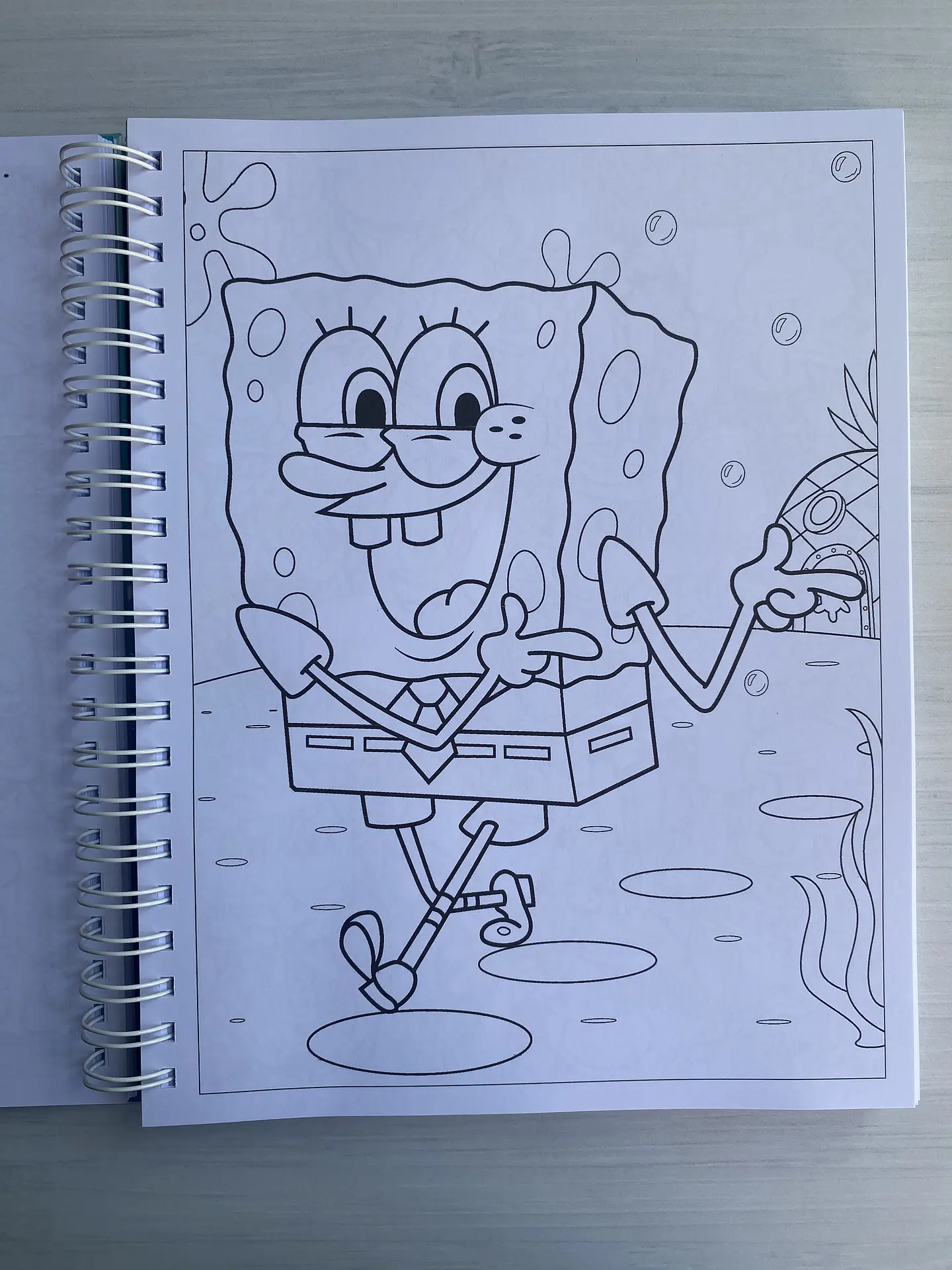 Libro para colorear “Bob Esponja” 2