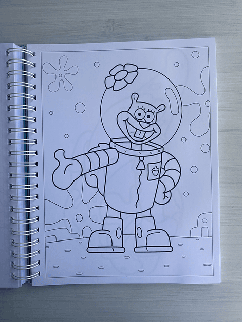 Libro para colorear “Bob Esponja” 3