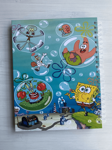 Libro para colorear “Bob Esponja” 9