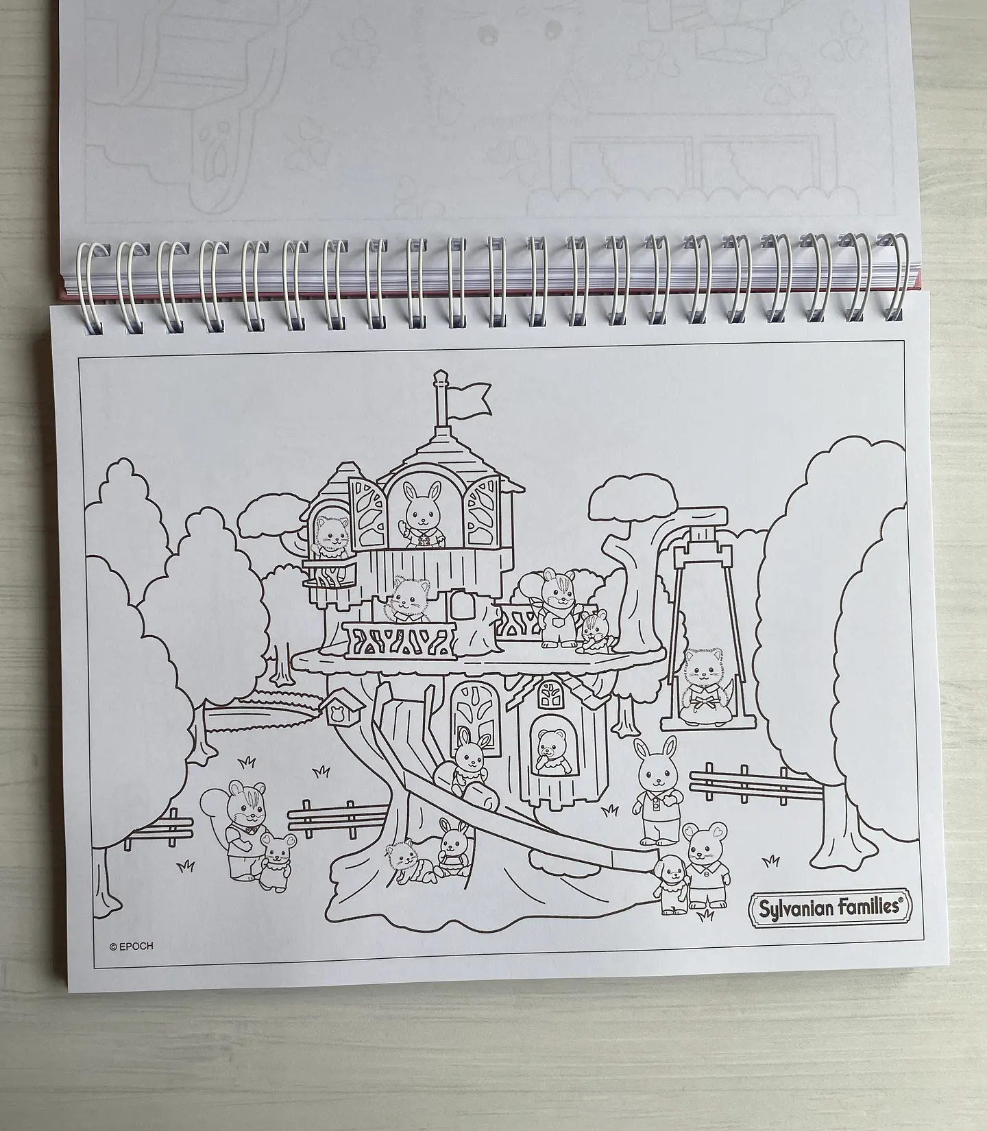 Libro para colorear “Sylvanian Families” 2