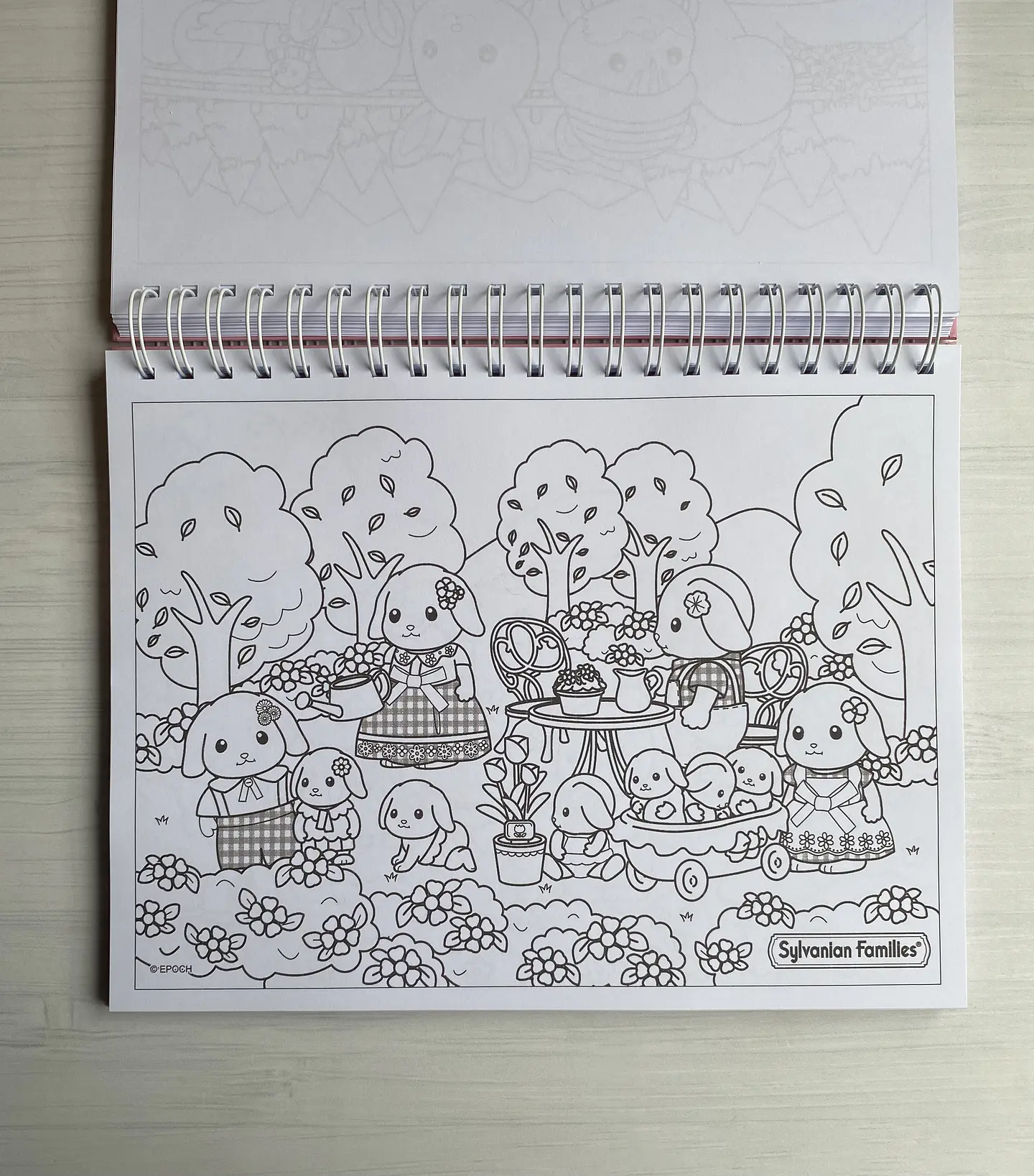 Libro para colorear “Sylvanian Families” 4