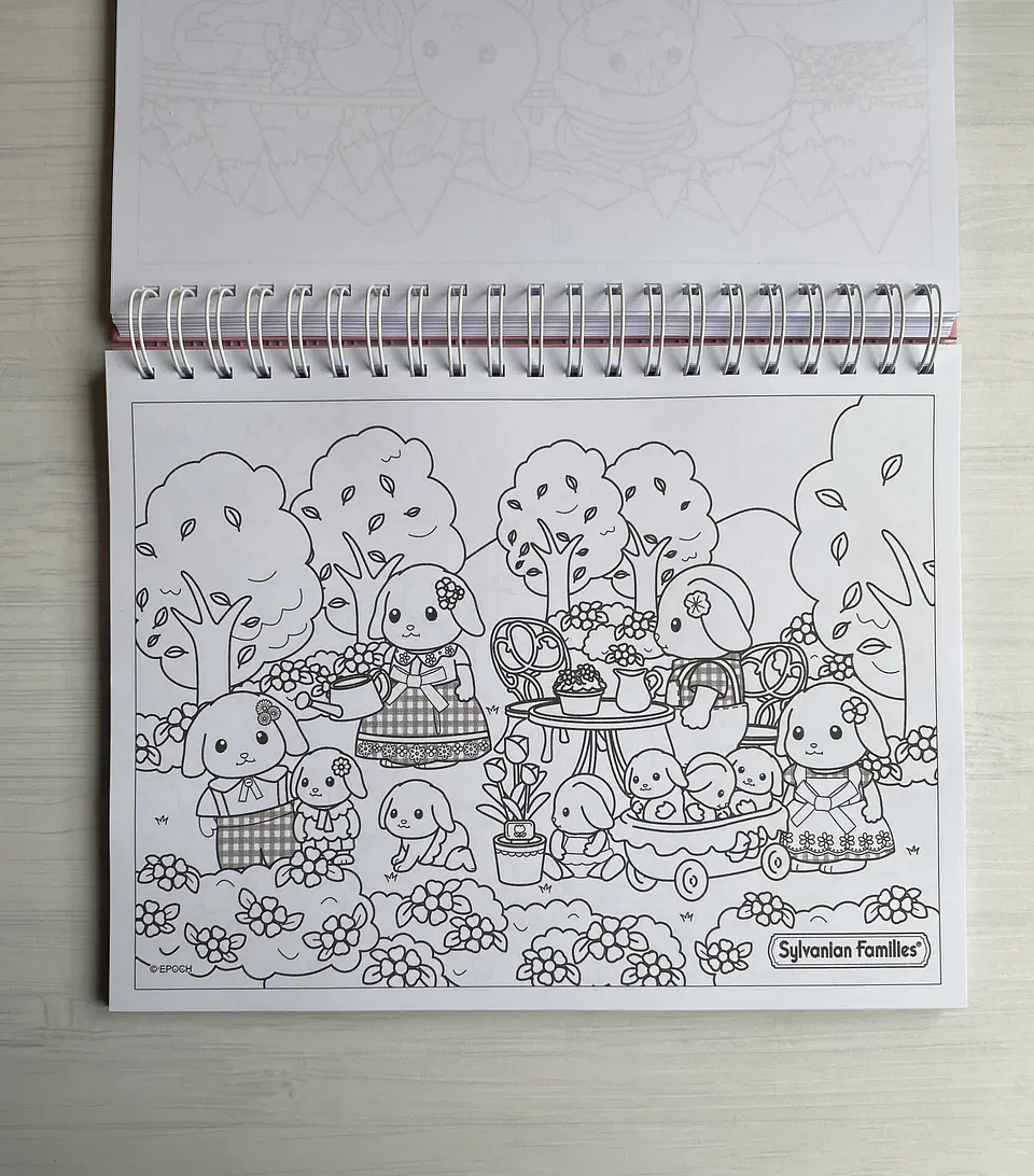 Libro para colorear “Sylvanian Families” 4
