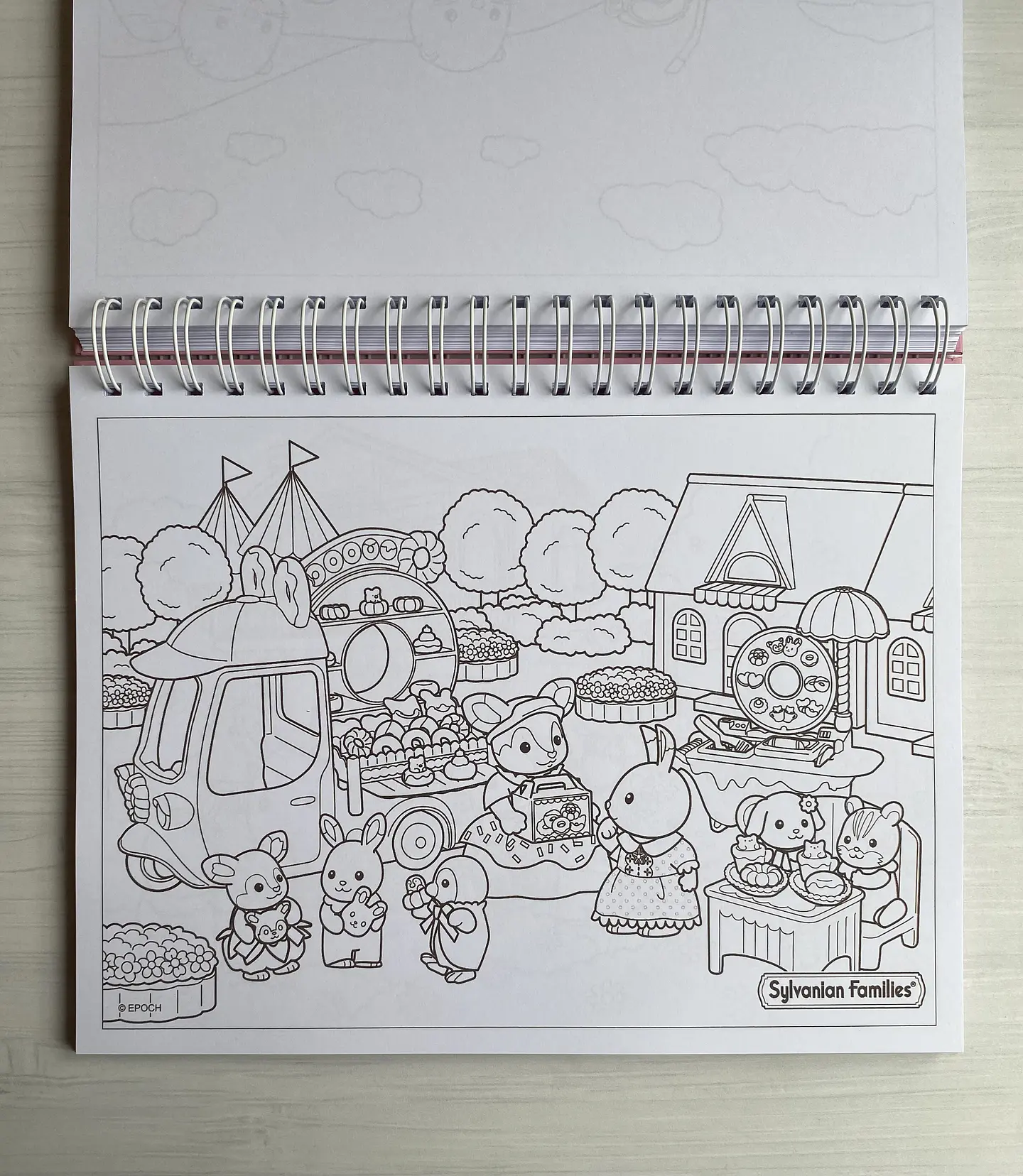 Libro para colorear “Sylvanian Families” 5