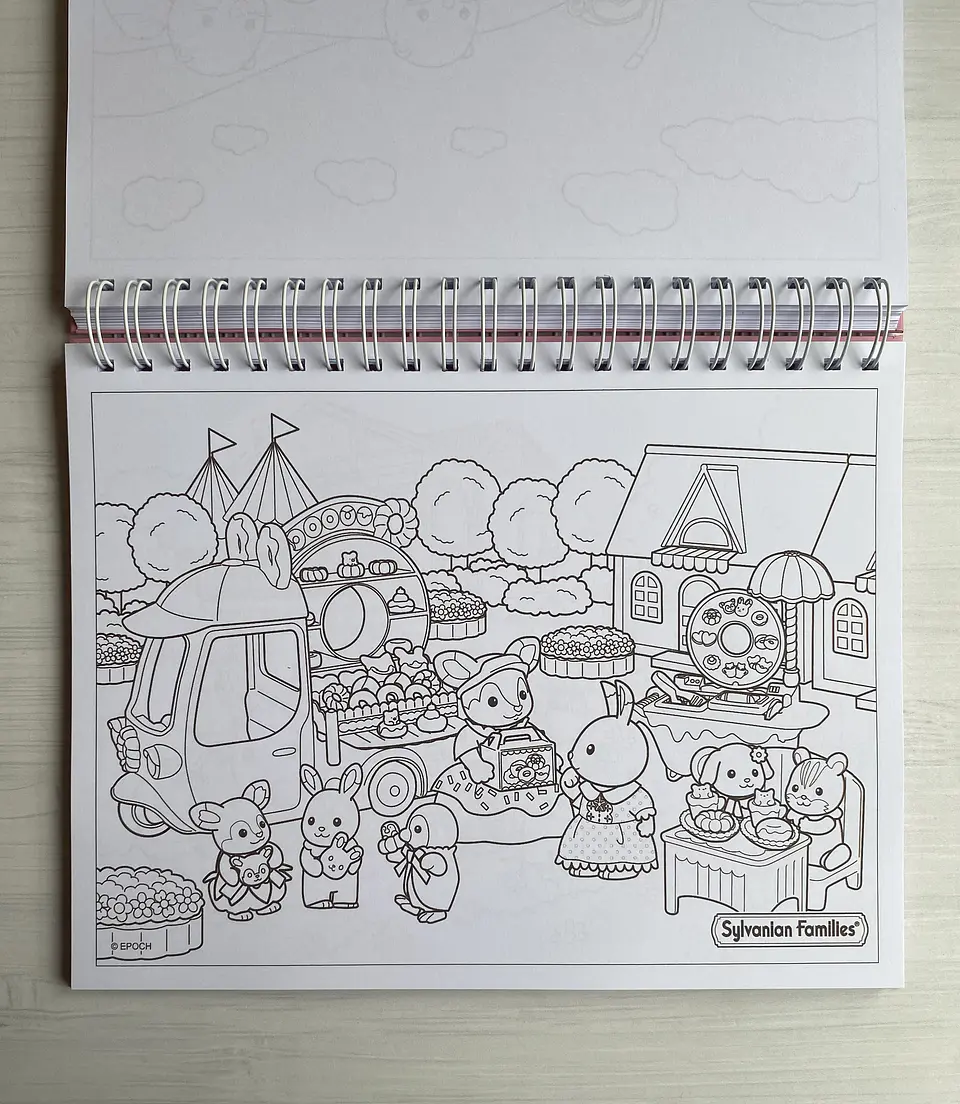 Libro para colorear “Sylvanian Families” 5