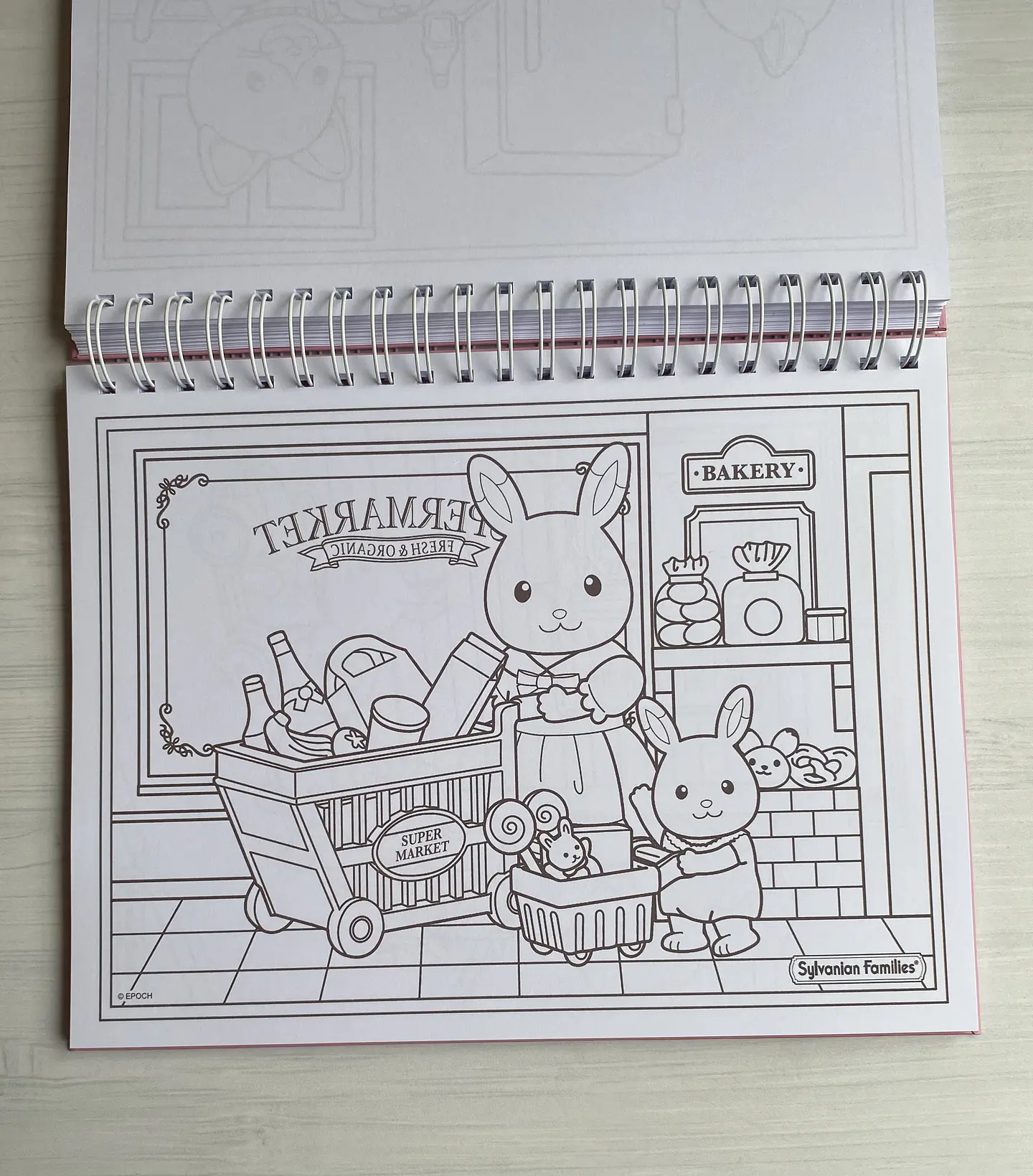 Libro para colorear “Sylvanian Families” 6